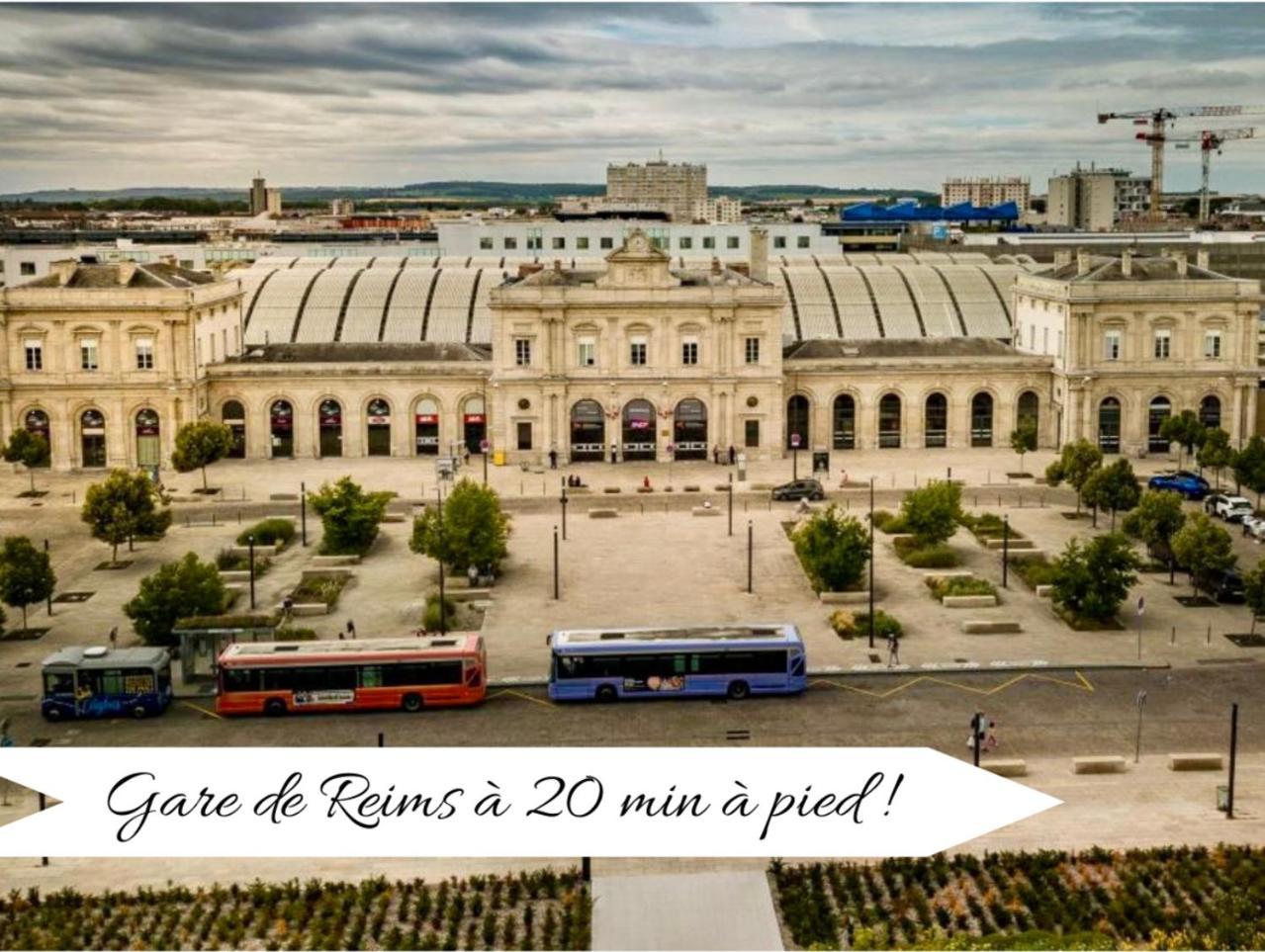 Appartement L'eclat Champenois - Terrasse-gare-arena *