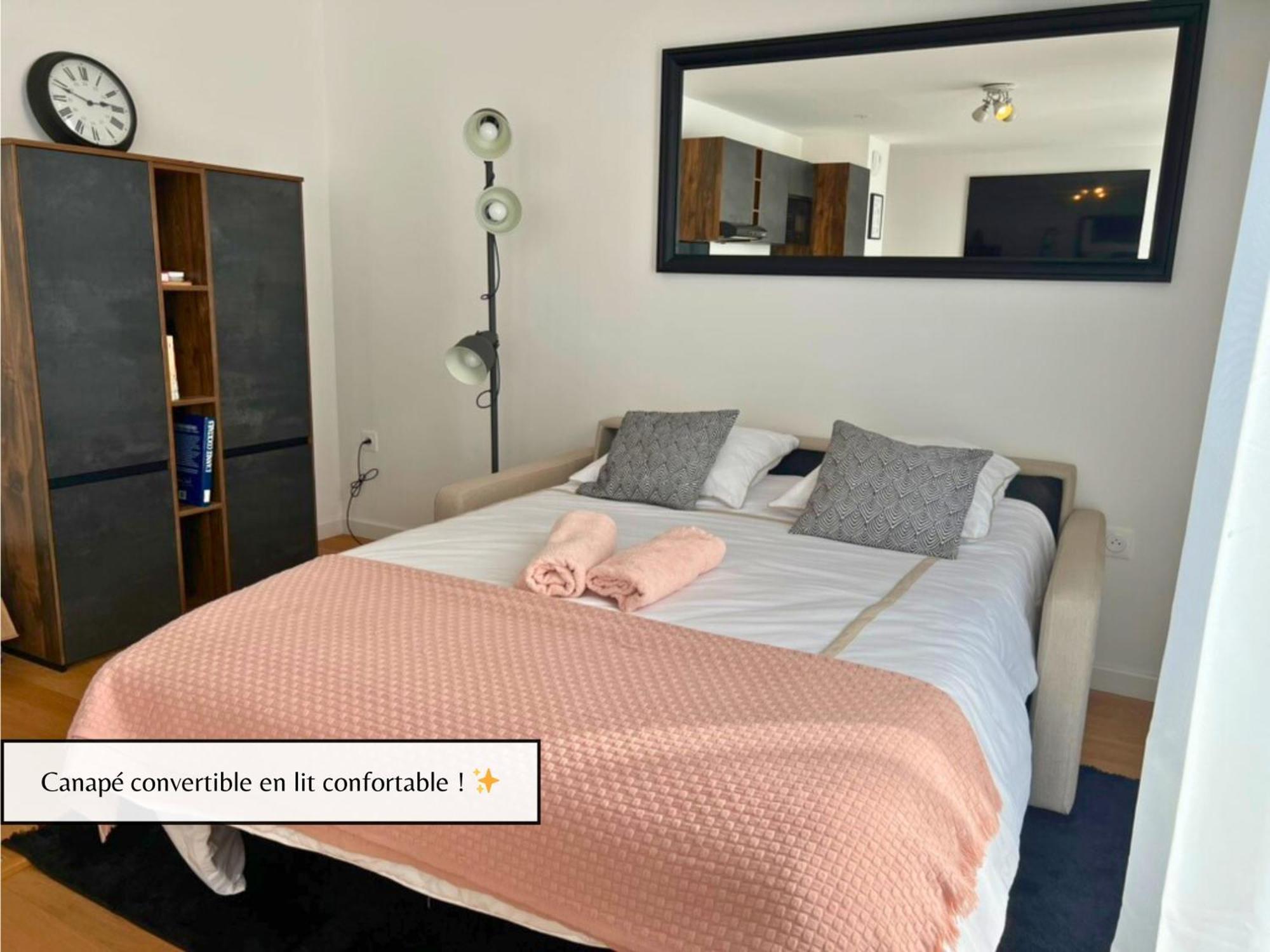 L'eclat Champenois - Terrasse-gare-arena Appartement